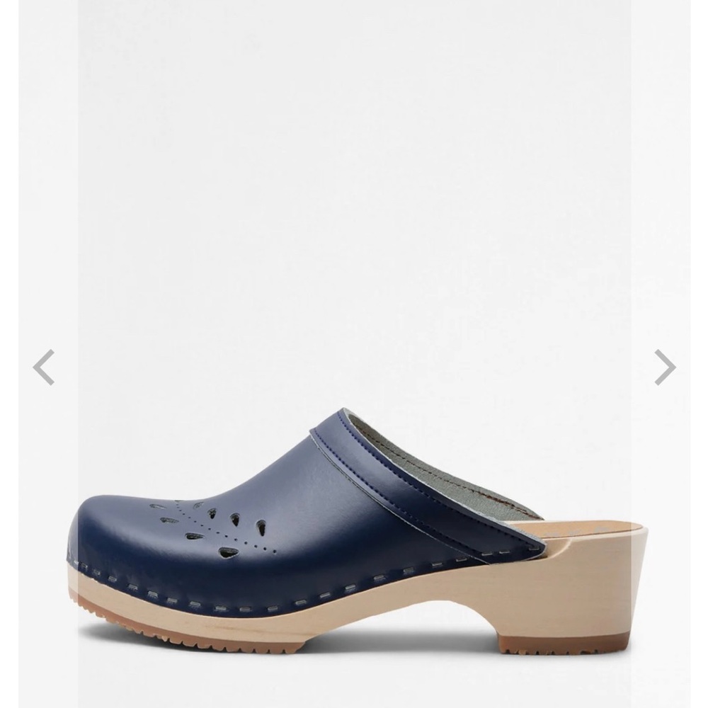 Verka Swedish clogs, Blooma design, Blue